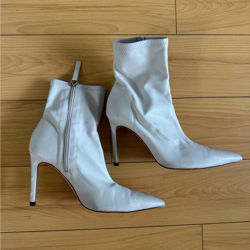 Zara pleather boots